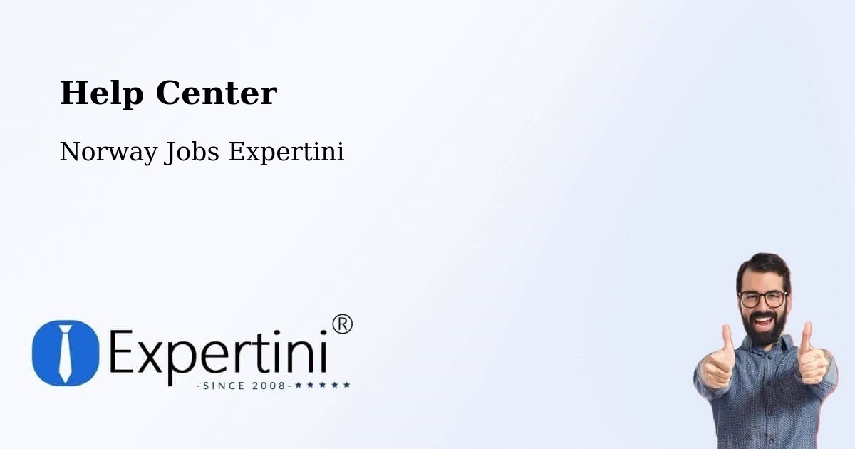 Help Center – Tromsø - Norway Jobs Expertini