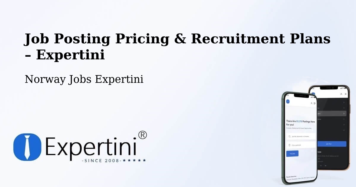 Job Posting Pricing & Recruitment Plans – Tromsø - Tromsø, Norway Jobs Expertini
